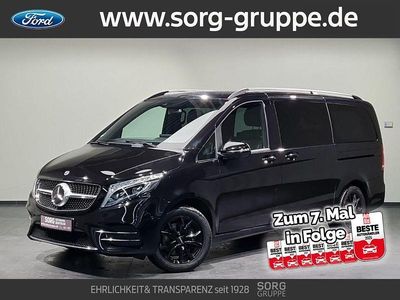 Schwarz, obsidianschwarz metallic Gebraucht 2019 Mercedes V300 Avantgarde Edition Van / Kleinbus | 48.480 € (Guter Preis)