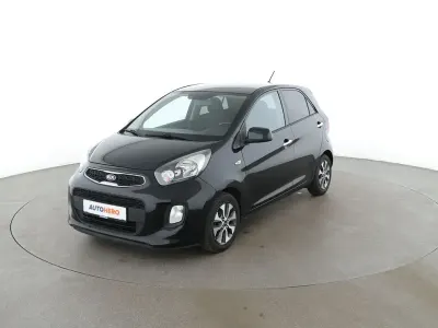 Gebraucht Kia Picanto DREAM-TEAM Edition 65 PS (47 kW) 2015 Schwarz Kleinwagen