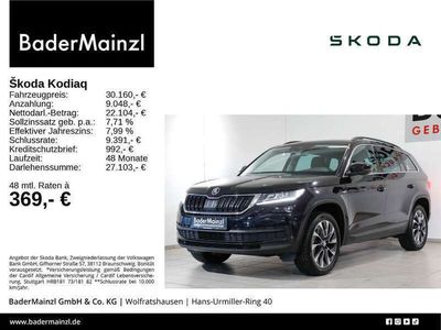 gebraucht Skoda Kodiaq 2.0 TDI DSG PDC AHK ACC LED Virtual 4xSHZ