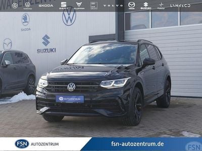 Gebraucht VW Tiguan Allspace R-line 150 PS (110 kW) 2022 Schwarz SUV