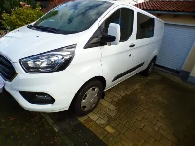 Gebraucht Ford Transit Custom Trend 185 PS (136 kW) 2020 Weiß Van / Kleinbus