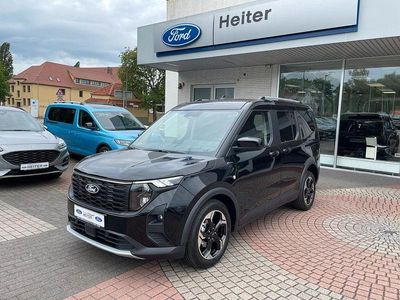 Neu Ford Tourneo Courier Active 125 PS (91 kW) 2025 Schwarz Van / Kleinbus