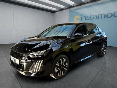 Gebraucht Peugeot e-208 Allure 100 kW (136 PS) 2025 Schwarz Kleinwagen