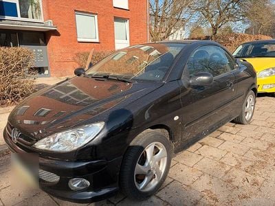 Gebraucht Peugeot 206 CC 109 PS (80 kW) 2004 Schwarz Cabrio