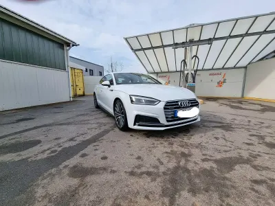 Gebraucht Audi A5 Sportback Sport 218 PS (160 kW) 2017 Weiß Kleinwagen