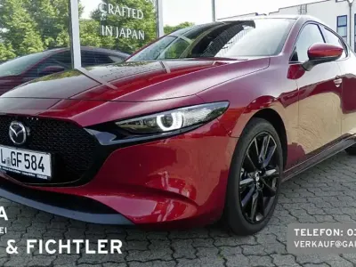 Gebraucht Mazda 3 Exclusive-Line 186 PS (136 kW) 2025 Soul red crystal m Limousine