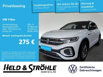 Gebraucht VW T-Roc R-line 150 PS (110 kW) 2025 Weiß SUV