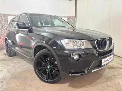 Brugt BMW X3 Sport Line 184 HK (135 kW) 2010 Sort SUV