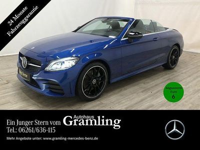 Gebraucht Mercedes C300 AMG 258 PS (189 kW) 2023 Spektralblau (metallic) Cabrio