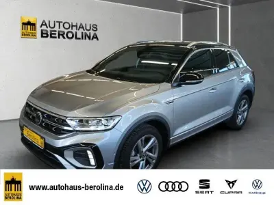 Gebraucht VW T-Roc Cabriolet R-line 150 PS (110 kW) 2025 Pyritsilber metallic/schwarz SUV