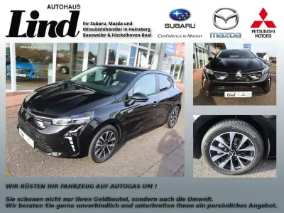 Neu Mitsubishi Colt 143 PS (105 kW) 2025 Schwarz Kleinwagen