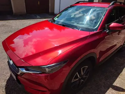 Gebraucht Mazda CX-5 Sports-Line 175 PS (128 kW) 2017 Rot SUV