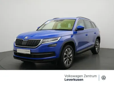 Gebraucht Skoda Kodiaq Ambition 150 PS (110 kW) 2021 Blau / energy blau SUV