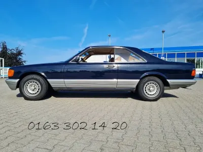 Gebraucht Mercedes 500 231 PS (169 kW) 1983 Blau Coupé