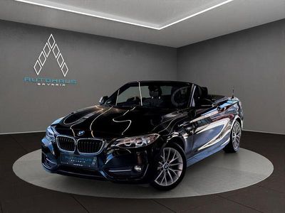 Usata BMW 220 Sport Line 190 CV (139 kW) 2017 Nero Cabrio