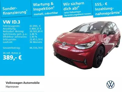Gebraucht VW ID.3 GTX 210 kW (286 PS) 2024 Kings red metallic Kleinwagen