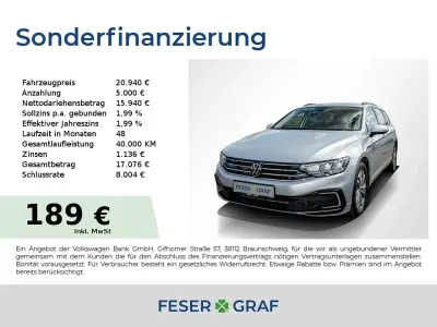 Gebraucht VW Passat GTE 218 PS (160 kW) 2020 Silber Kombi