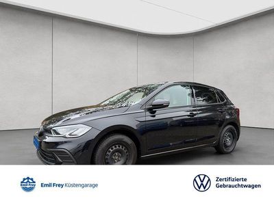 Gebraucht VW Polo Life 95 PS (69 kW) 2022 Schwarz Limousine