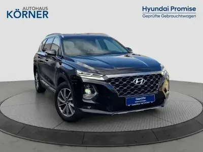 Gebraucht Hyundai Santa Fe Premium 200 PS (147 kW) 2020 Schwarz SUV