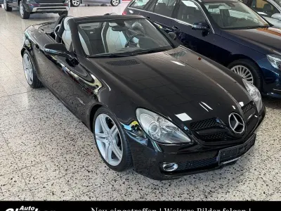 Gebraucht Mercedes SLK200 2LOOK Edition 184 PS (135 kW) 2009 Schwarz Cabrio