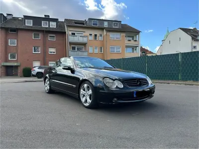 Brugt Mercedes CLK200 163 HK (119 kW) 2005 Sort Cabriolet