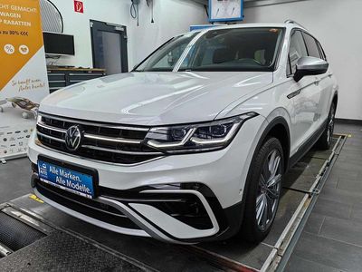 Gebraucht VW Tiguan Allspace Elegance 200 PS (147 kW) 2024 Weiß SUV
