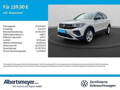 Grau Gebraucht 2025 VW T-Cross Goal SUV | 19.879 € (Guter Preis)