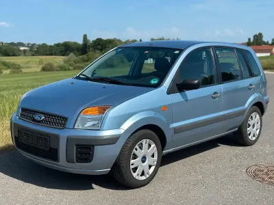 Gebraucht Ford Fusion 80 PS (58 kW) 2007 Blau Kleinwagen
