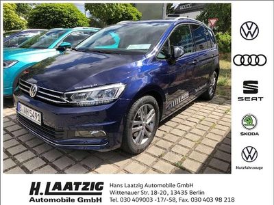 Atlantik blue metallic Gebraucht 2019 VW Touran Comfortline Van / Kleinbus | 27.990 € (Fairer Preis)