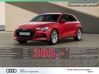 Brugt Audi A3 Advanced 204 HK (150 kW) 2025 Rød Sedan