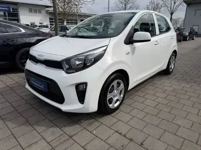 Gebraucht Kia Picanto Edition 7 67 PS (49 kW) 2021 Weiß Kleinwagen
