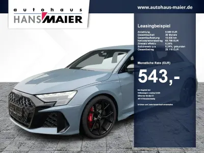 Gebraucht Audi RS3 Sportback Ambiente 400 PS (294 kW) 2025 Kemoragrau metallic Kleinwagen