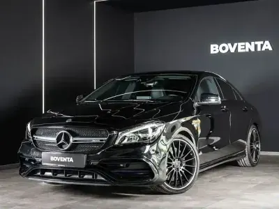 Gebraucht Mercedes CLA45 AMG AMG 381 PS (280 kW) 2017 Kosmosschwarz metallic Coupé