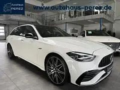 Begagnad Mercedes C43 AMG Premium 408 HK (300 kW) 2024 Vit Kombi