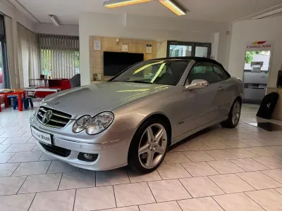 Gebraucht Mercedes CLK500 AMG 387 PS (284 kW) 2007 Silber Cabrio