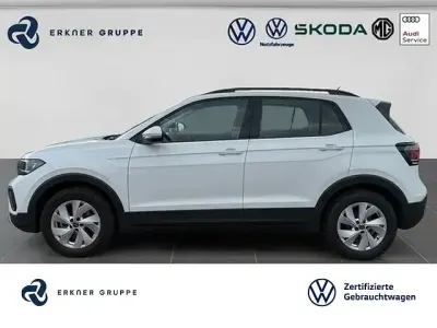 Brugt VW T-Cross Life 95 HK (69 kW) 2025 Hvid SUV