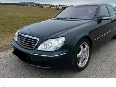 Używany Mercedes S500 306 KM (225 kW) 2003 Czarny Sedan/Limuzyna