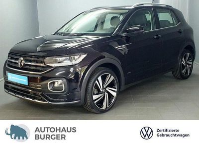 Deep black perleffekt (metallic) Gebraucht 2021 VW T-Cross R-line SUV | 21.870 € (Fairer Preis)
