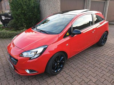 Rot Gebraucht 2017 Opel Corsa Color Edition Kleinwagen | 10.450 € (Teuer)