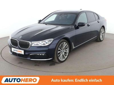 Gebraucht BMW 740 320 PS (235 kW) 2018 Blau Limousine
