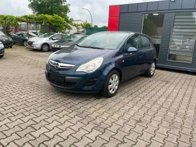 Gebraucht Opel Corsa Edition 69 PS (50 kW) 2012 Ozean blau (p2) Kleinwagen