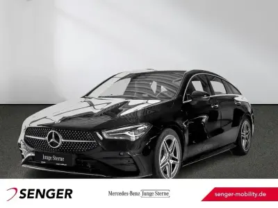 Gebraucht Mercedes CLA200 Shooting Brake Advanced 163 PS (119 kW) 2025 Unilack nachtschwarz Kombi