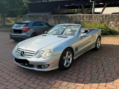 Gebraucht Mercedes SL350 272 PS (200 kW) 2007 Silber Cabrio
