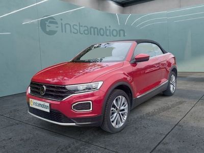 Gebraucht VW T-Roc Cabriolet Style 150 PS (110 kW) 2021 Rot Cabrio