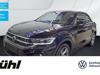 Gebraucht VW T-Roc Cabriolet R-line 150 PS (110 kW) 2025 Deep black perleffekt Cabrio