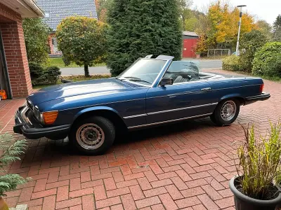 Gebraucht Mercedes SL380 160 PS (117 kW) 1983 Blau Cabrio