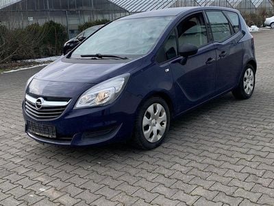 Gebraucht Opel Meriva Edition 110 PS (80 kW) 2014 Blau Van / Kleinbus