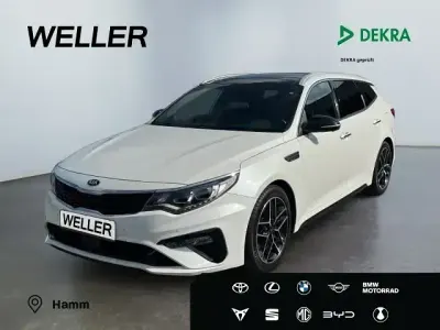 Gebraucht Kia Optima GT-Line 136 PS (100 kW) 2019 Weiß Kombi