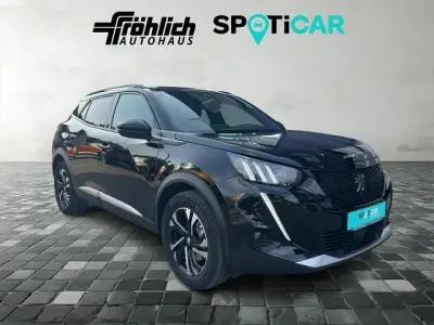 Gebraucht Peugeot e-2008 GT 100 kW (136 PS) 2021 Schwarz SUV