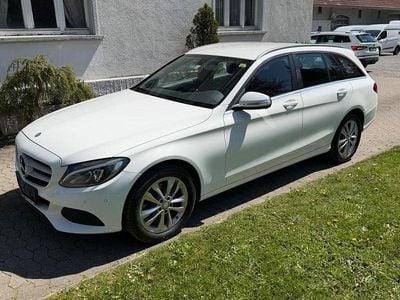 Usata Mercedes C220 170 CV (125 kW) 2014 Bianco Berlina